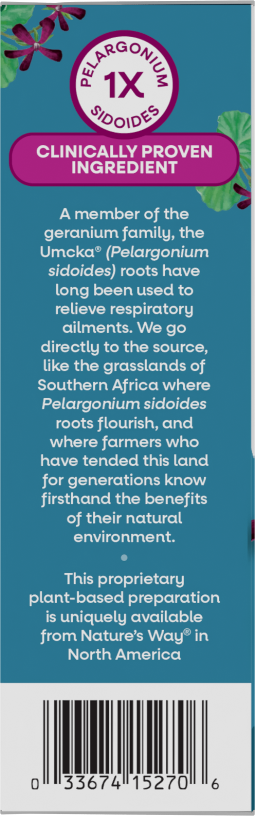 <{%MAIN4_15270%}>Nature's Way® | Umcka Cold Relief Drops - left side of pack