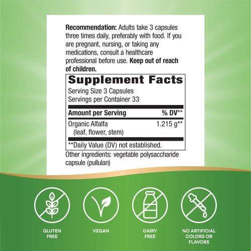 Nature's Way® | Alfalfa Sku:10100