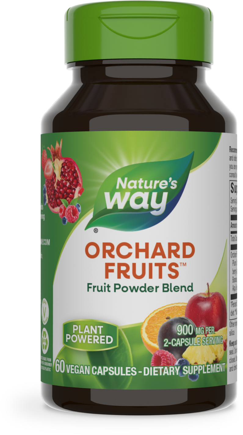 <{%PRIMARY_14794%}>Nature's Way® | Orchard Fruits, 60 capsules