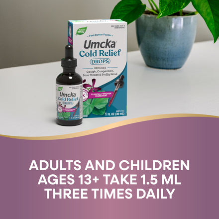 Umcka® Cold Relief Drops Supplement Facts