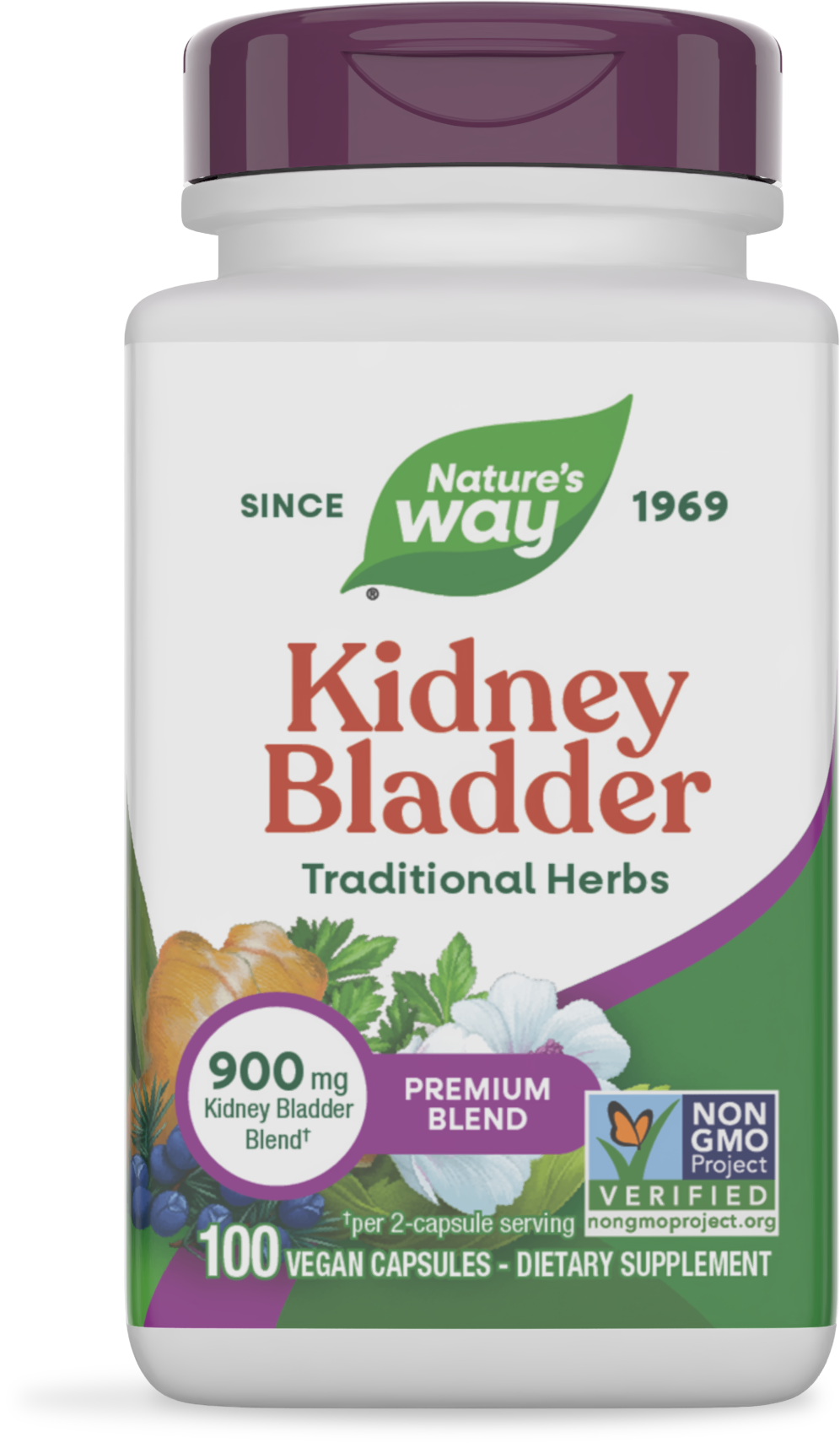 <{%PRIMARY_110%}>Nature's Way® | Kidney Bladder Premium Blend, 100 capsules