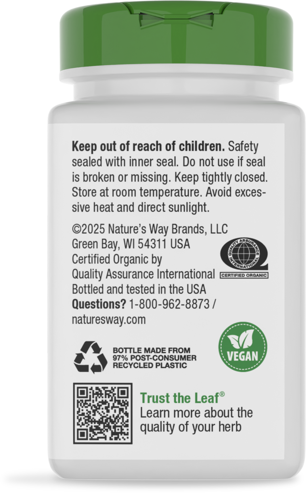 <{%MAIN4_10100%}>Nature's Way® | Alfalfa - back of pack