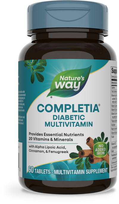 <{%PRIMARY_14923%}>Nature's Way® | Completia Diabetic, 60 tablets