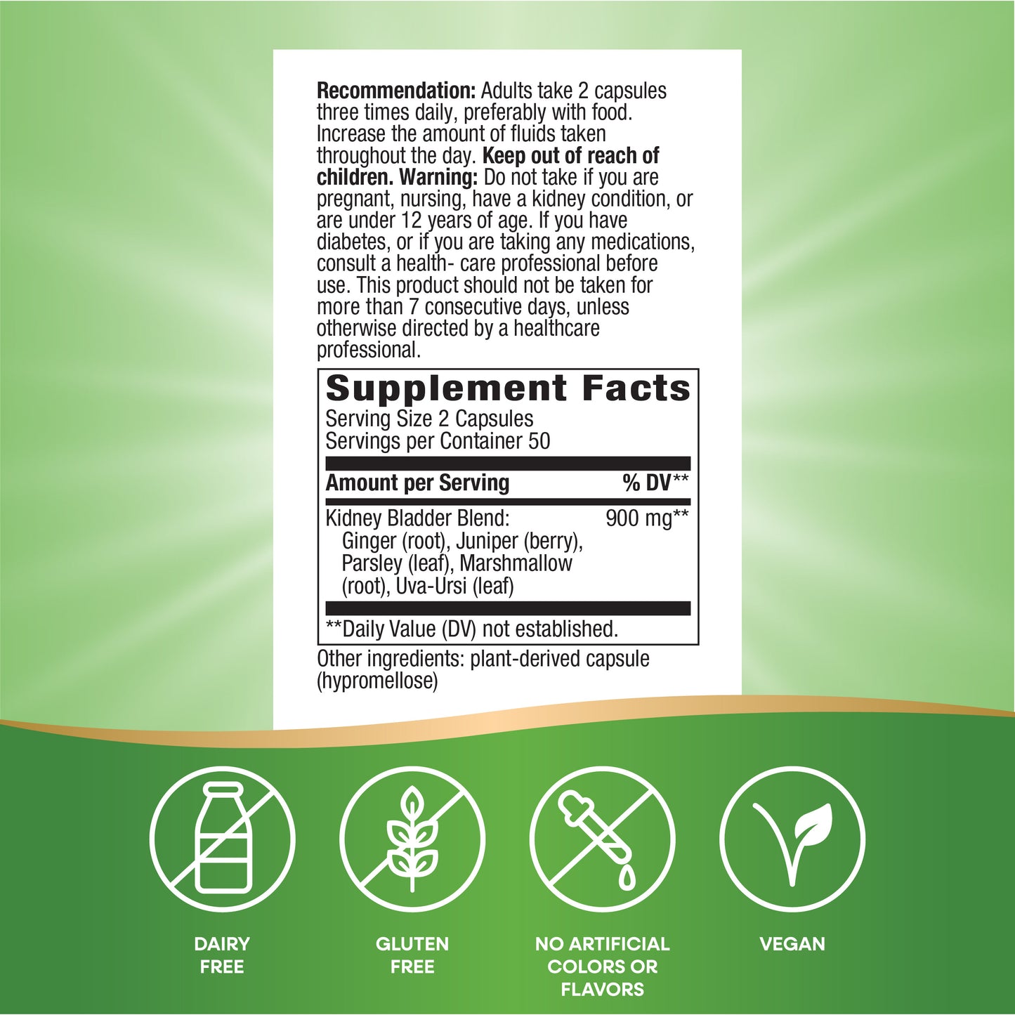 <{%MAIN7_110%}>Nature's Way® | Kidney Bladder Premium Blend