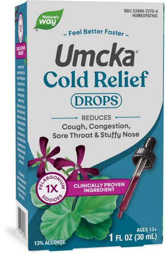 Nature's Way® | Umcka Cold Relief Drops, 1 fl oz (30 ml) Sku:15270