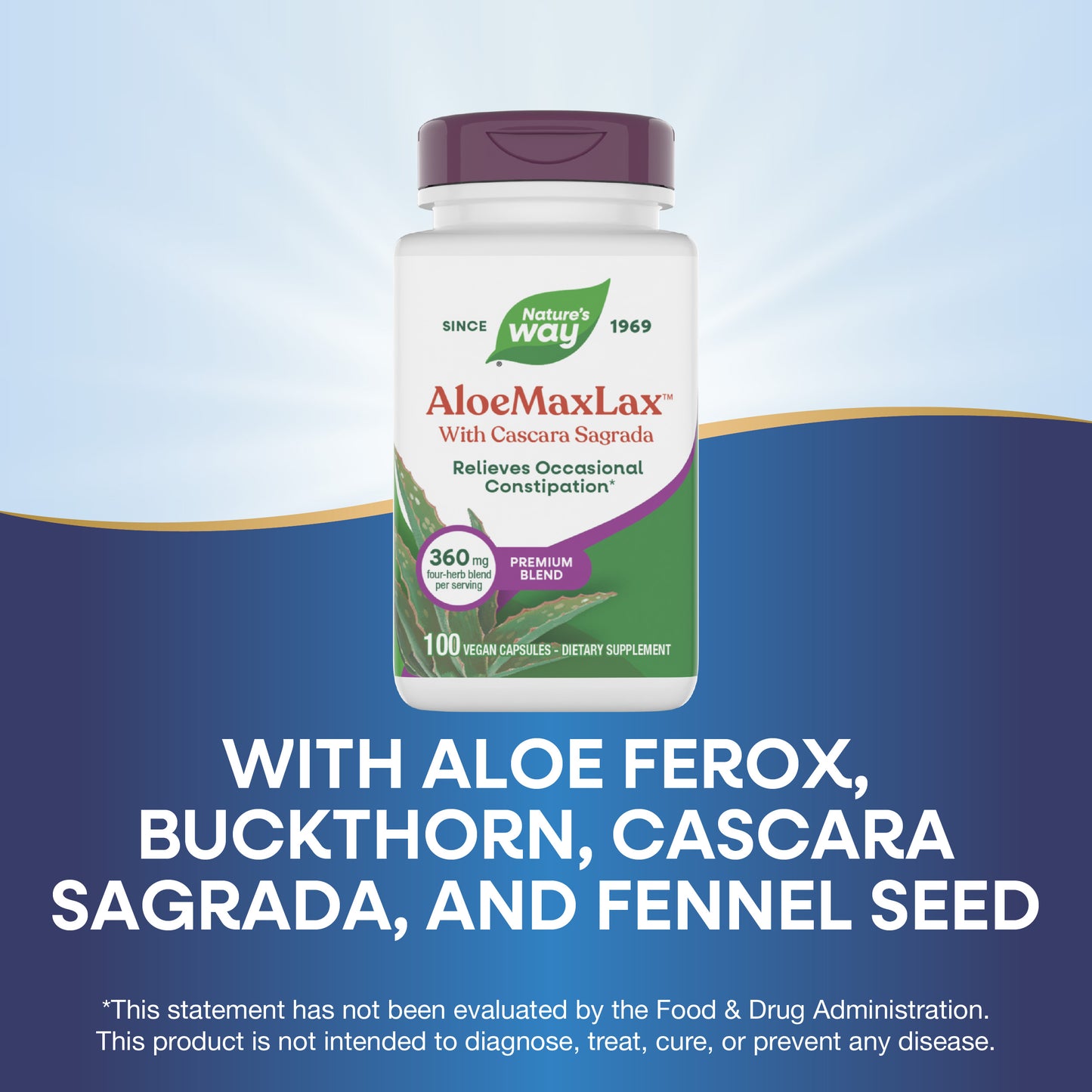 <{%MAIN6_142%}>Nature's Way® | Aloe MAXLAX Premium Blend