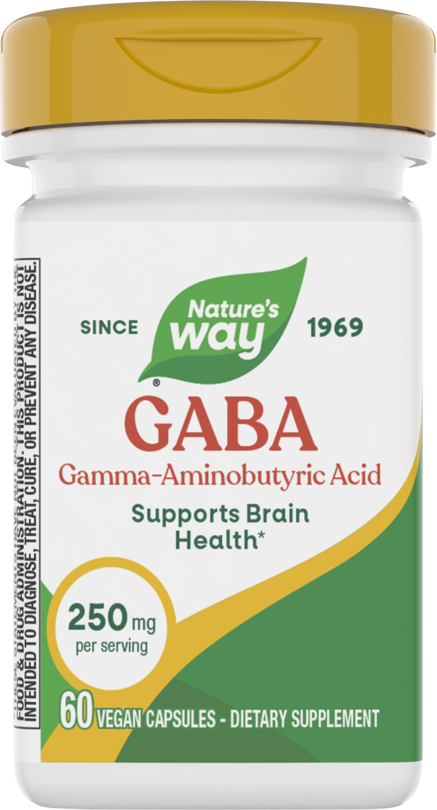 <{%PRIMARY_05526%}>Nature's Way® | GABA, 60 capsules