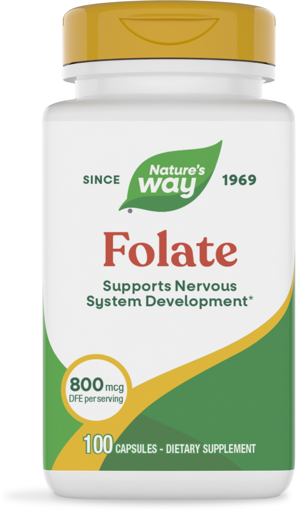 <{%PRIMARY_40451%}>Nature's Way® | Folate, 100 capsules