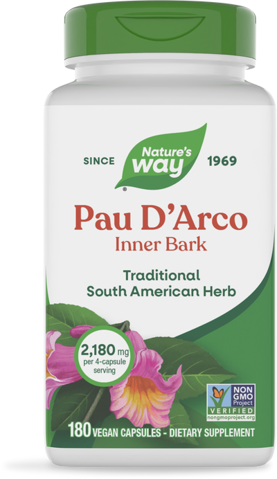 <{%PRIMARY_15408%}>Nature's Way® | Pau d'Arco Inner Bark, 180 capsules