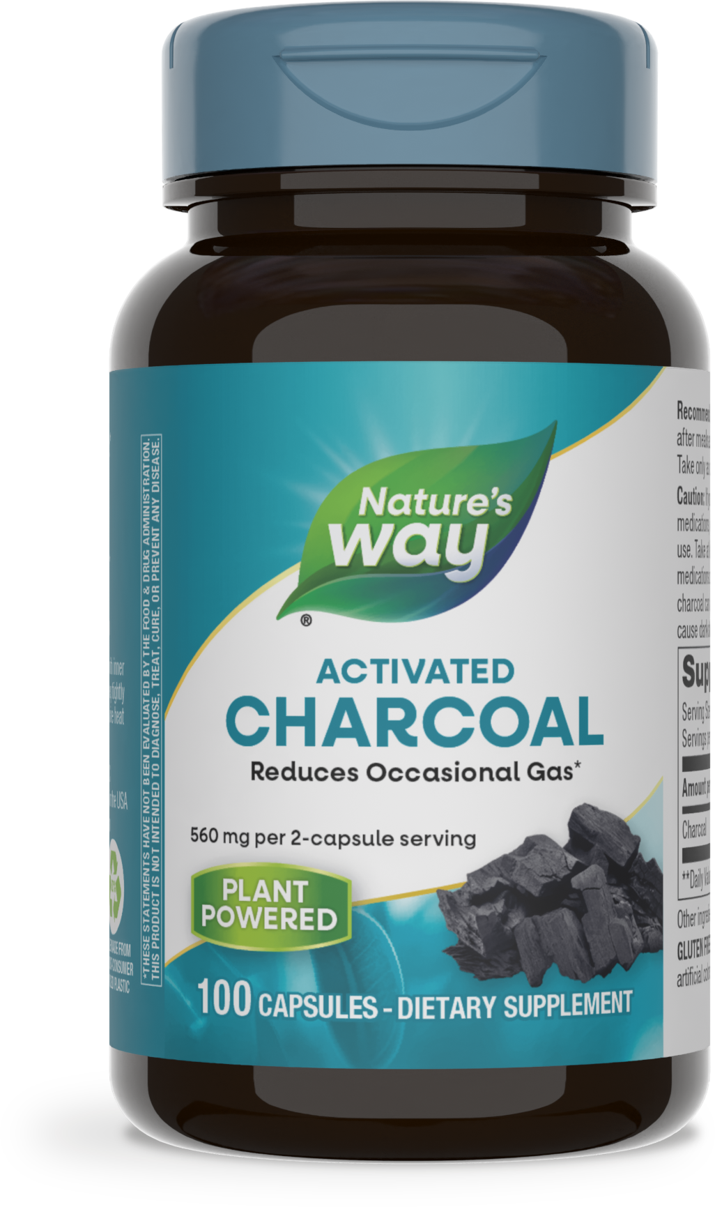 <{%PRIMARY_45171%}>Nature's Way® | Activated Charcoal, 100 capsules