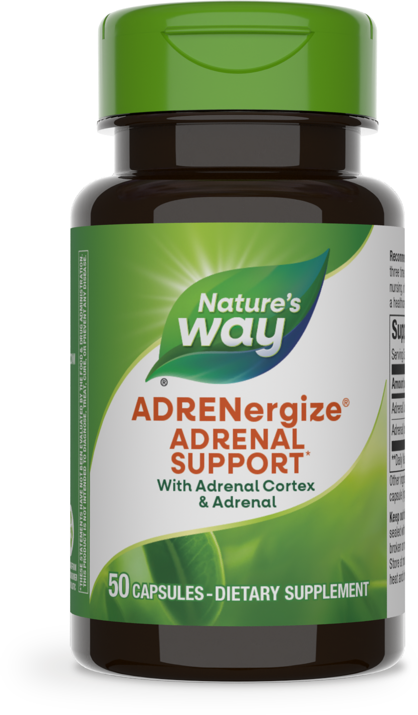 <{%PRIMARY_04085%}>Nature's Way® | ADRENergize Adrenal Support, 50 capsules