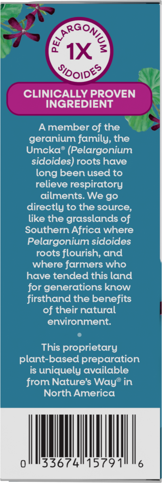 <{%MAIN3_15791%}>Nature's Way® | Umcka Cold Relief Drops - left side of pack