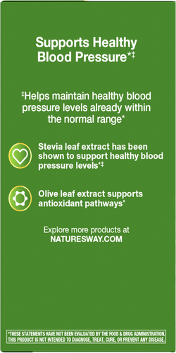 Nature's Way® | BP Manager - left side of pack Sku:02869