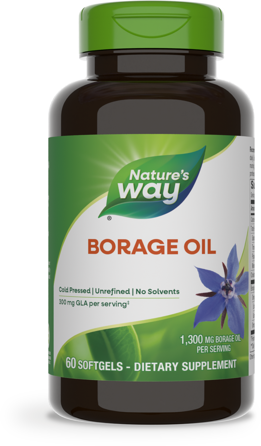 <{%PRIMARY_15413%}>Nature's Way® | Borage Oil, 60 softgels