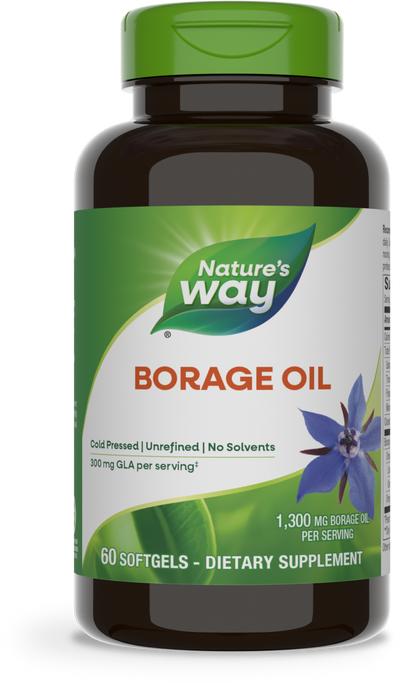 <{%PRIMARY_15413%}>Nature's Way® | Borage Oil, 60 softgels