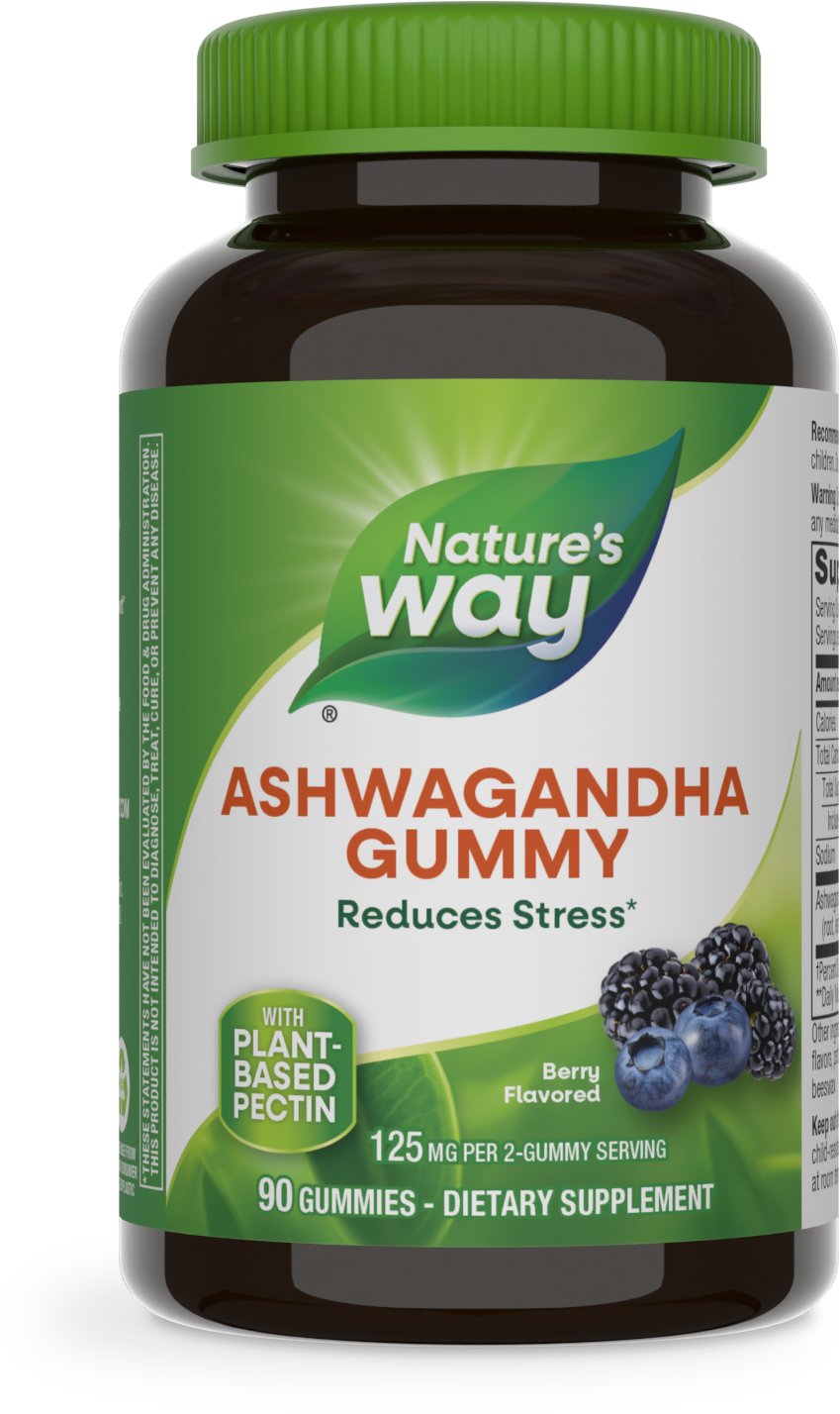 <{%PRIMARY_13983%}>Nature's Way® | Ashwagandha Gummies, 90 gummies, Berry