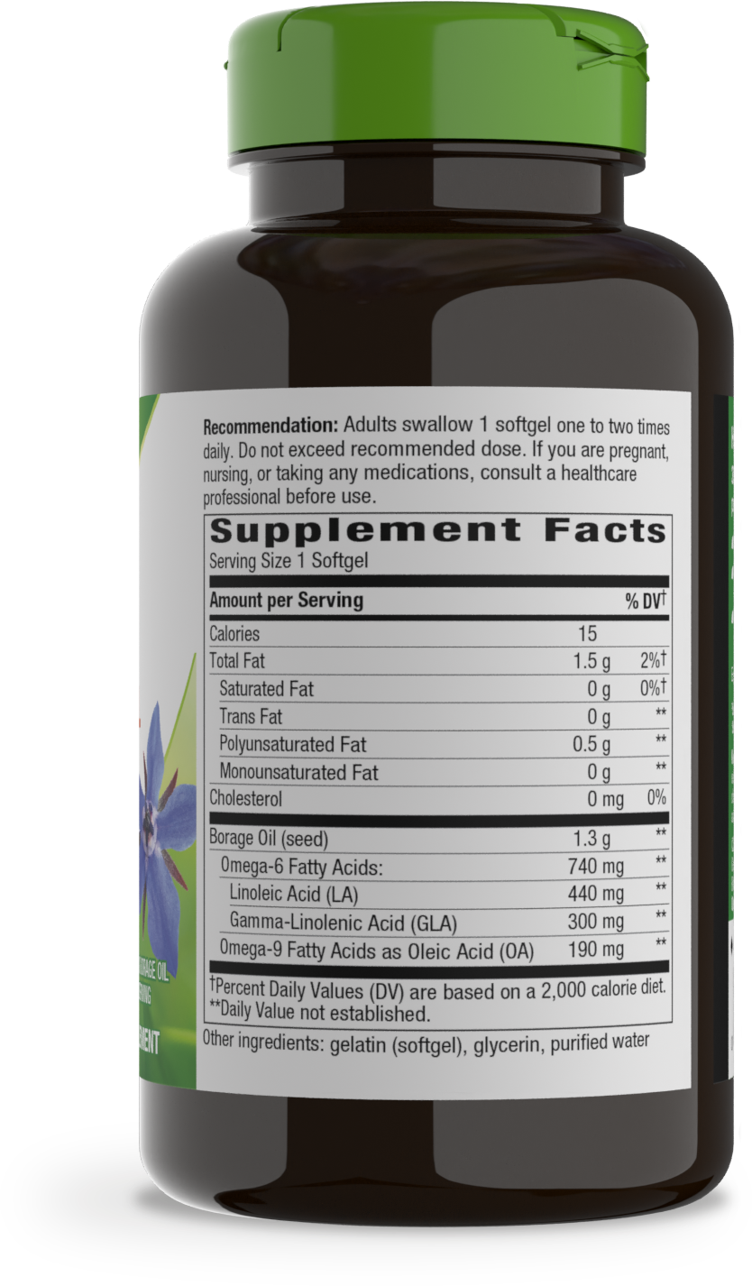 <{%MAIN2_15413%}>Nature's Way® | Borage Oil - right side of pack