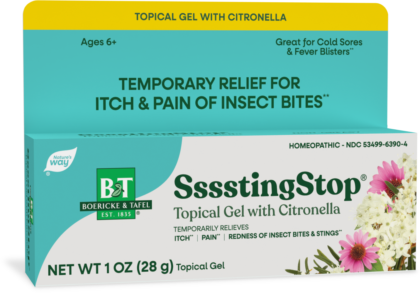 <{%PRIMARY_21825390%}>Nature's Way® | Boericke & Tafel Ssssting Stop Gel, 1 oz (28 g)