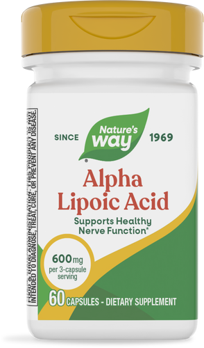 Nature's Way® | Alpha Lipoic Acid, 60 capsules Sku:45181
