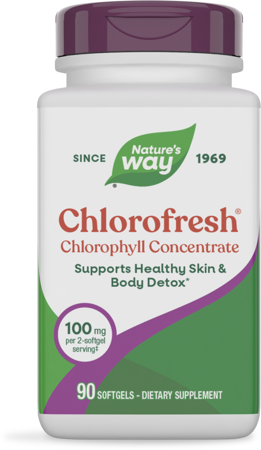 <{%PRIMARY_3550%}>Nature's Way® | Chlorofresh Chlorophyll Concentrate, 90 softgels