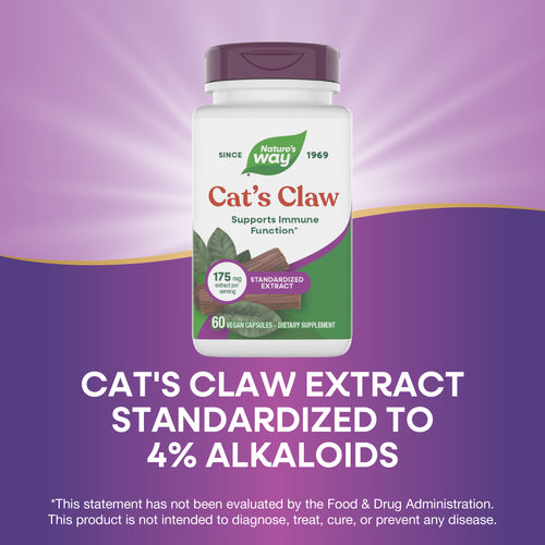 Nature's Way® | Cat's Claw Standardized Extract Sku:60700