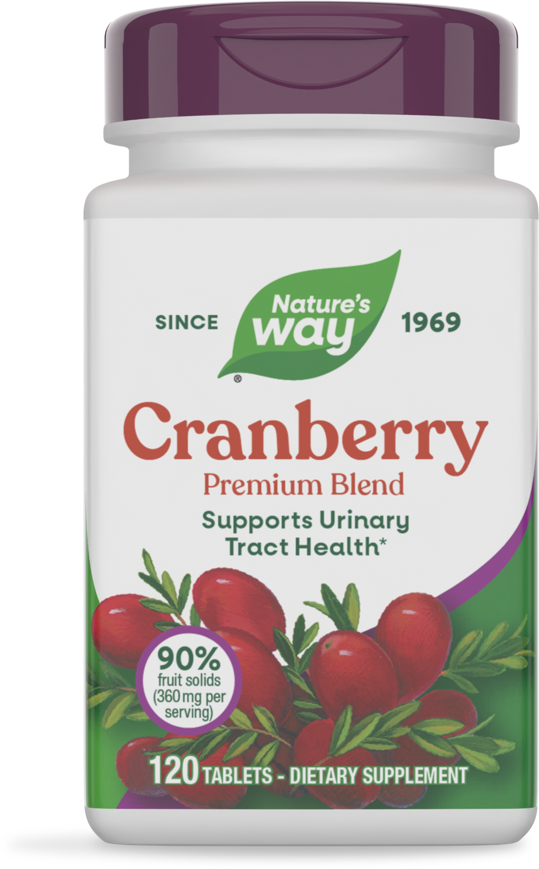 <{%PRIMARY_15021%}>Nature's Way® | Cranberry Premium Blend, 120 tablets