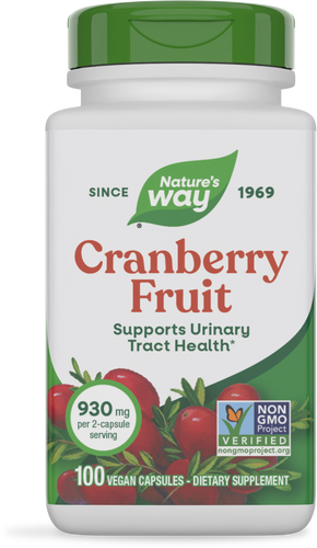 Nature's Way® | Cranberry Fruit, 100 capsules Sku:12150