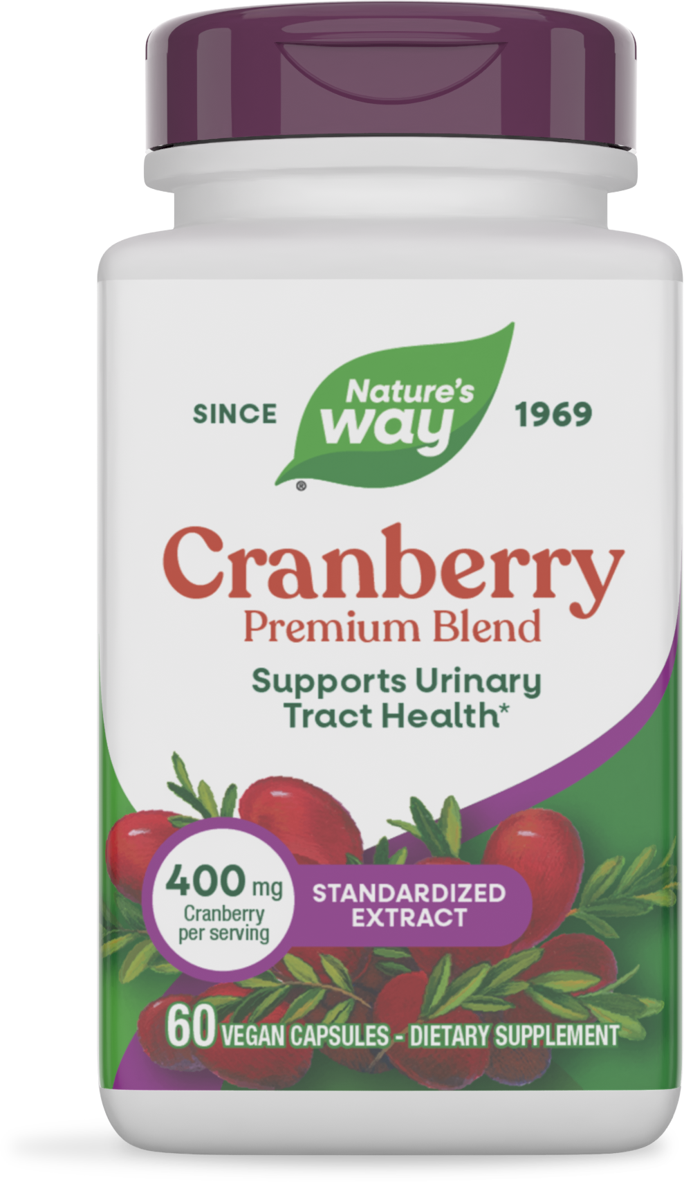<{%PRIMARY_15134%}>Nature's Way® | Cranberry Premium Blend, 60 capsules