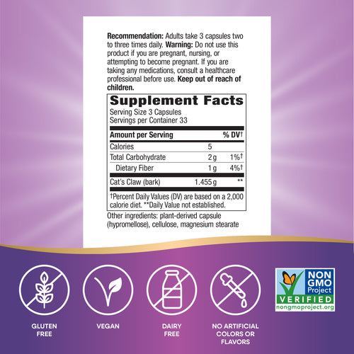 Nature's Way® | Cat's Claw Bark Sku:11450