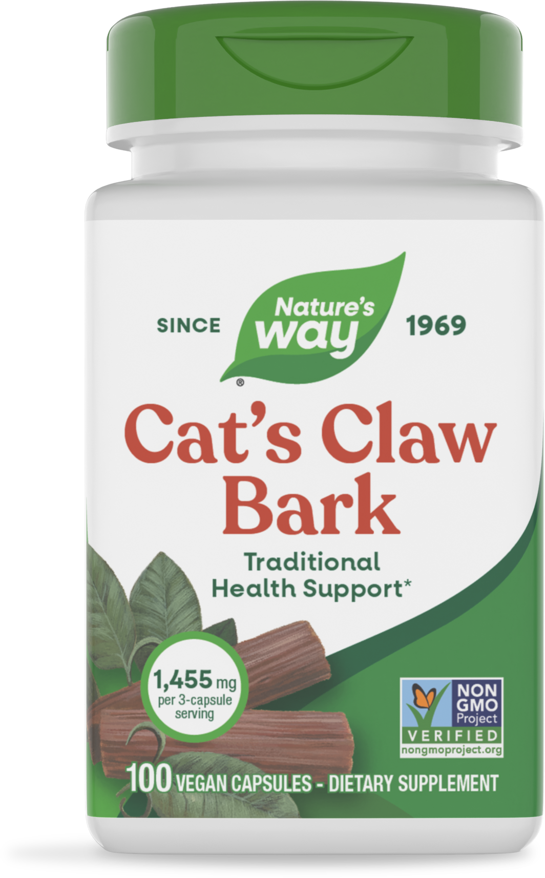 <{%PRIMARY_11450%}>Nature's Way® | Cat's Claw Bark, 100 capsules