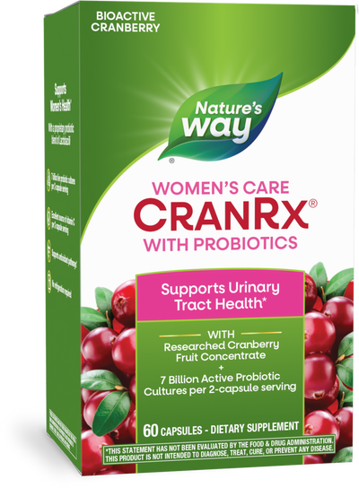 <{%PRIMARY_11861%}>Nature's Way® | CranRx Women's Care with Probiotics, 60 capsules