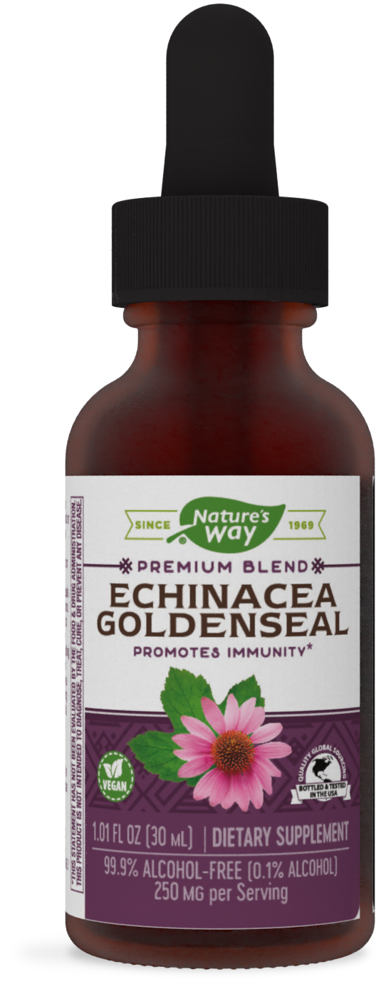 <{%PRIMARY_14663%}>Nature's Way® | Echinacea Goldenseal Drops, 1 fl oz (30 ml)