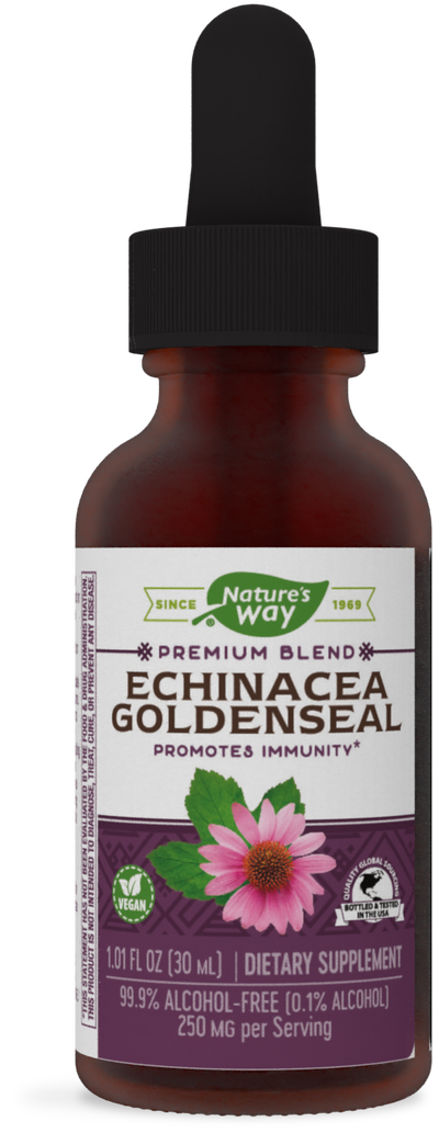 <{%PRIMARY_14663%}>Nature's Way® | Echinacea Goldenseal Drops, 1 fl oz (30 ml)