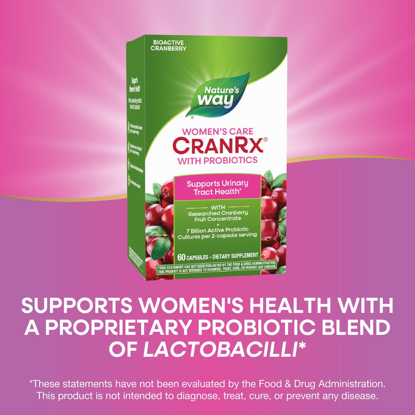 <{%MAIN6_11861%}>Nature's Way® | CranRx Women's Care with Probiotics