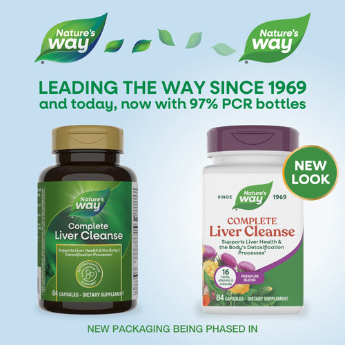 Nature's Way® | Complete Liver Cleanse - package updates old to new Sku:01315