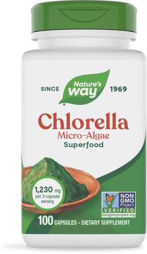 Nature's Way® | Chlorella, 100 capsules Sku:11850
