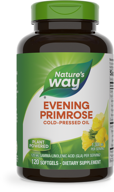 <{%PRIMARY_15419%}>Nature's Way® | Evening Primrose Cold-Pressed Oil, 120 softgels
