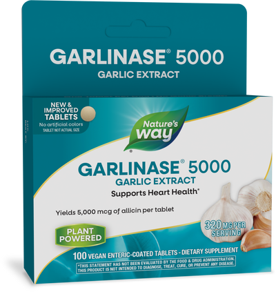 <{%PRIMARY_08501%}>Nature's Way® | Garlinase 5000, 100 tablets
