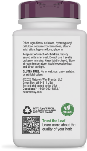 Nature's Way® | Ginkgold Eyes - back of pack Sku:15252