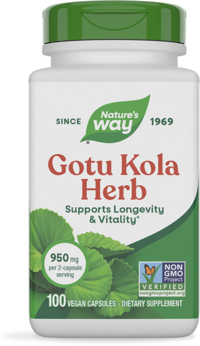 <{%PRIMARY_14000%}>Nature's Way® | Gotu Kola Herb, 100 capsules