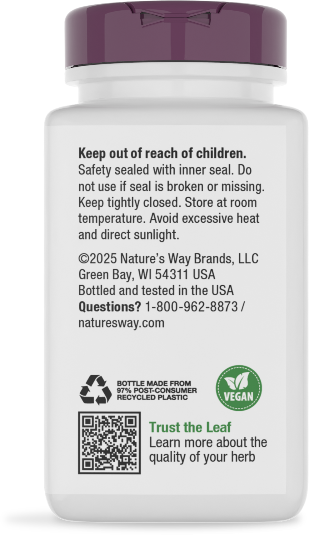 <{%MAIN4_63700%}>Nature's Way® | Gymnema - back of pack