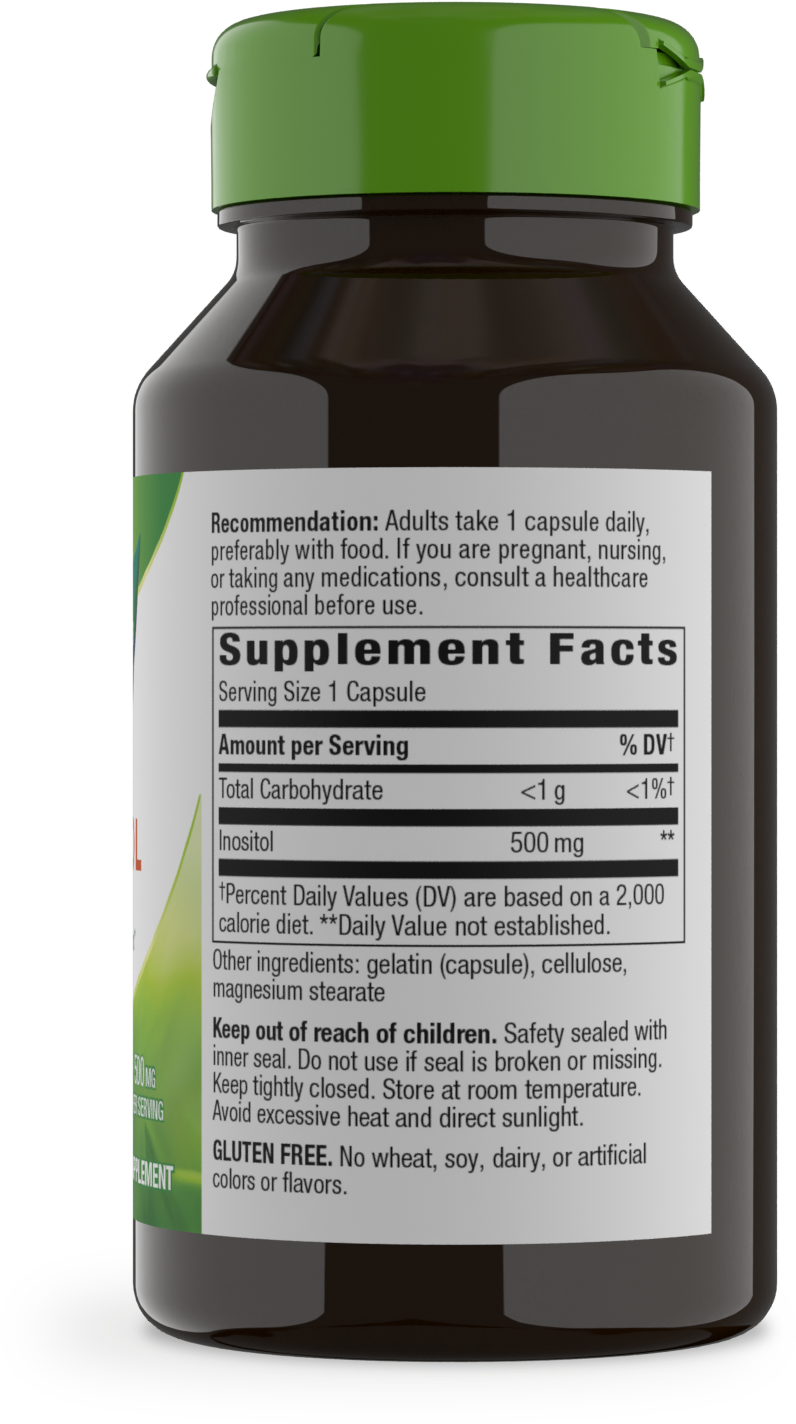 <{%MAIN2_40461%}>Nature's Way® | Inositol - right side of pack