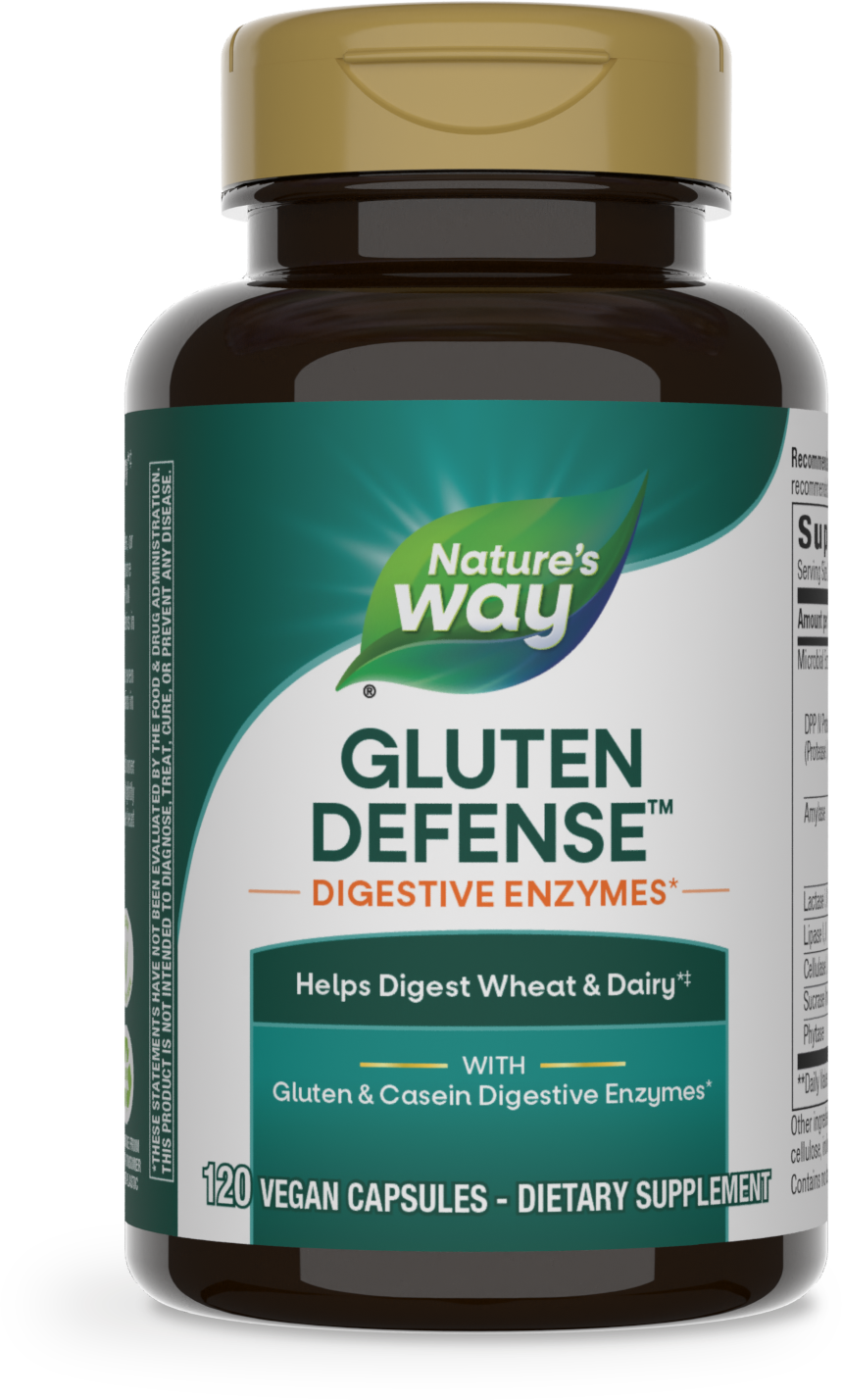 <{%PRIMARY_03952%}>Nature's Way® | Gluten Defense, 120 capsules