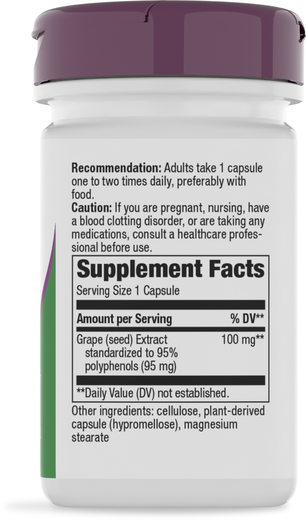 <{%MAIN10_14320%}>Nature's Way® | Grape Seed Standardized Extract - right side of pack