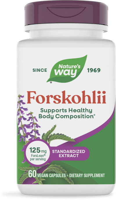 <{%PRIMARY_10006%}>Nature's Way® | Forskohlii Standardized Extract, 60 capsules