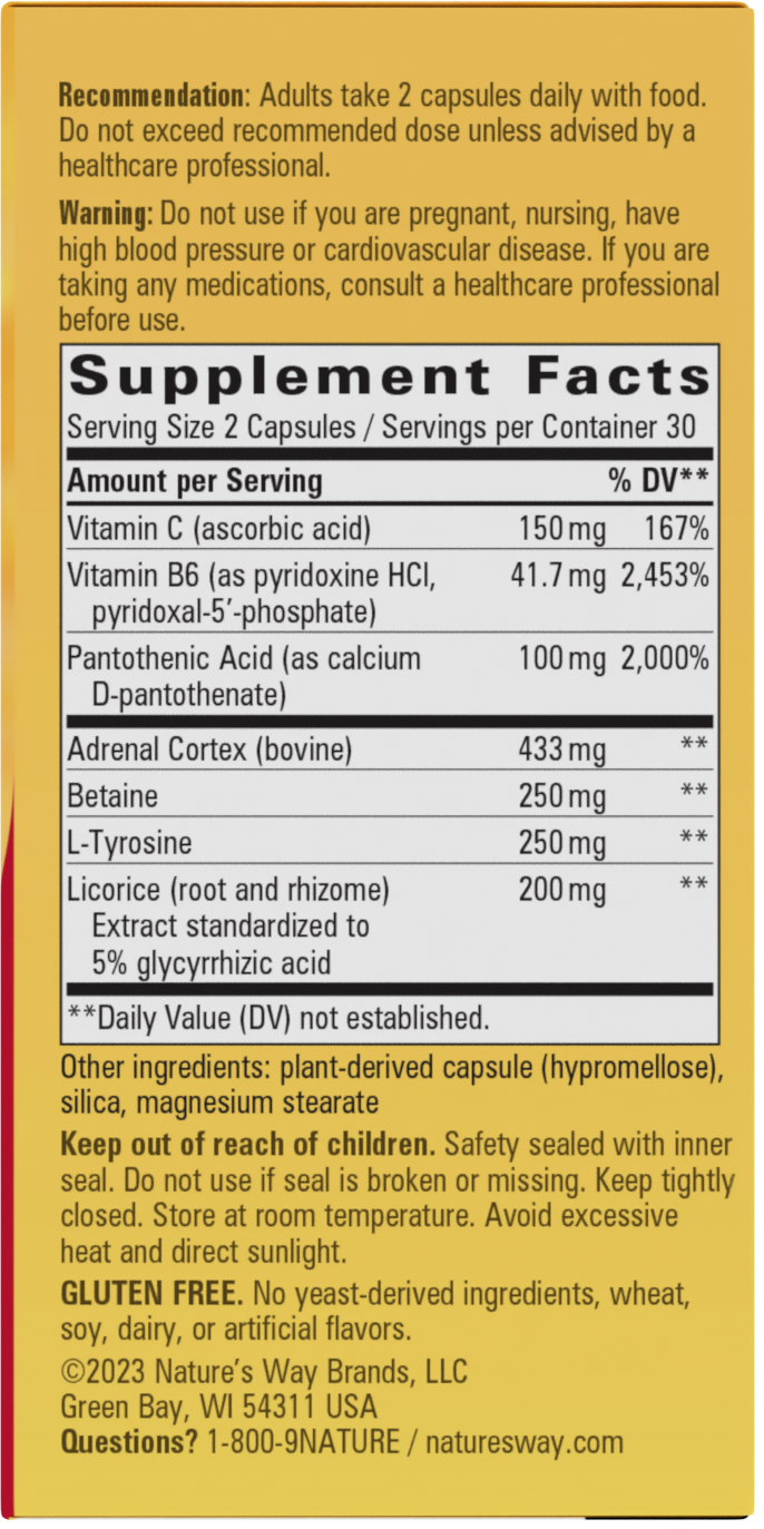 <{%MAIN1_04035%}>Nature's Way® | Fatigued to Fantastic! Adrenal Stress-End - right side of pack