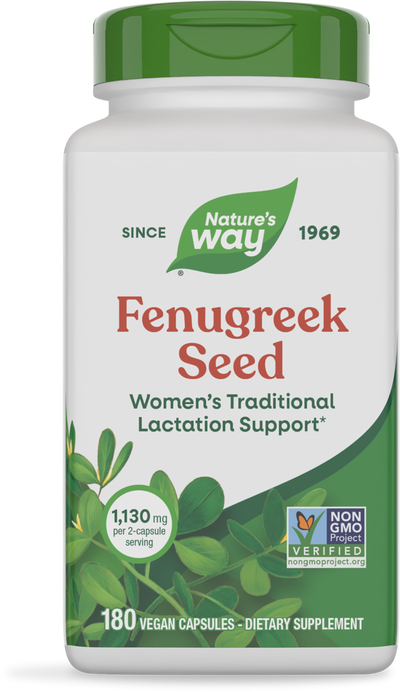 <{%PRIMARY_14610%}>Nature's Way® | Fenugreek Seed, 180 capsules