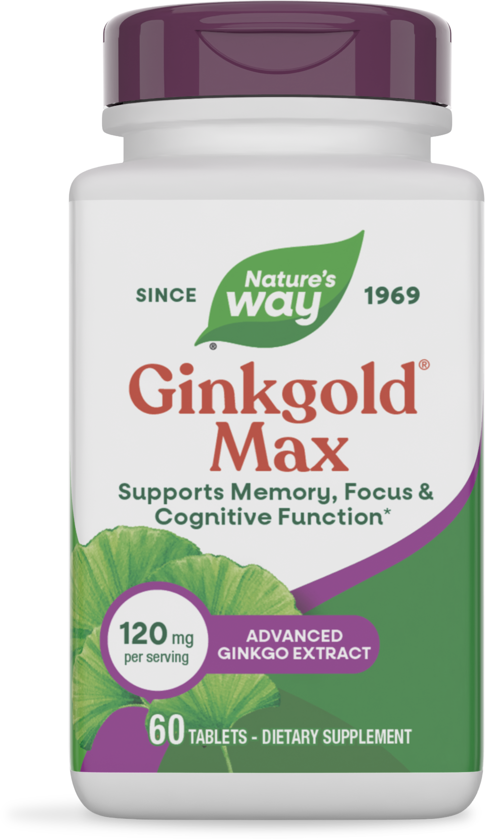 <{%PRIMARY_15251%}>Nature's Way® | Ginkgold Max, 60 tablets