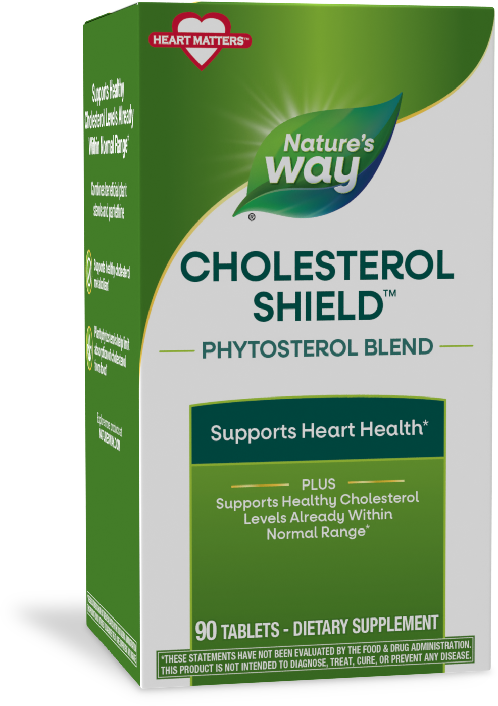 <{%PRIMARY_05519%}>Nature's Way® | Cholesterol Shield, 90 tablets