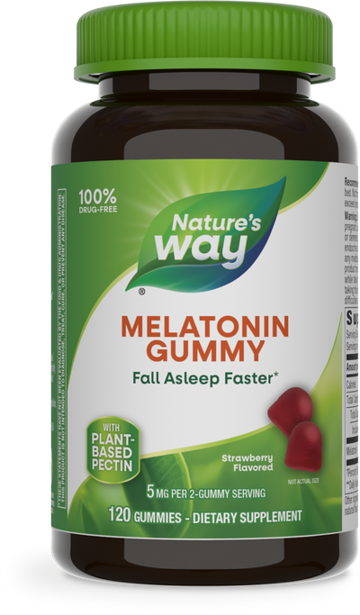 <{%PRIMARY_13750%}>Nature's Way® | Melatonin Gummies, 120 gummies, Strawberry